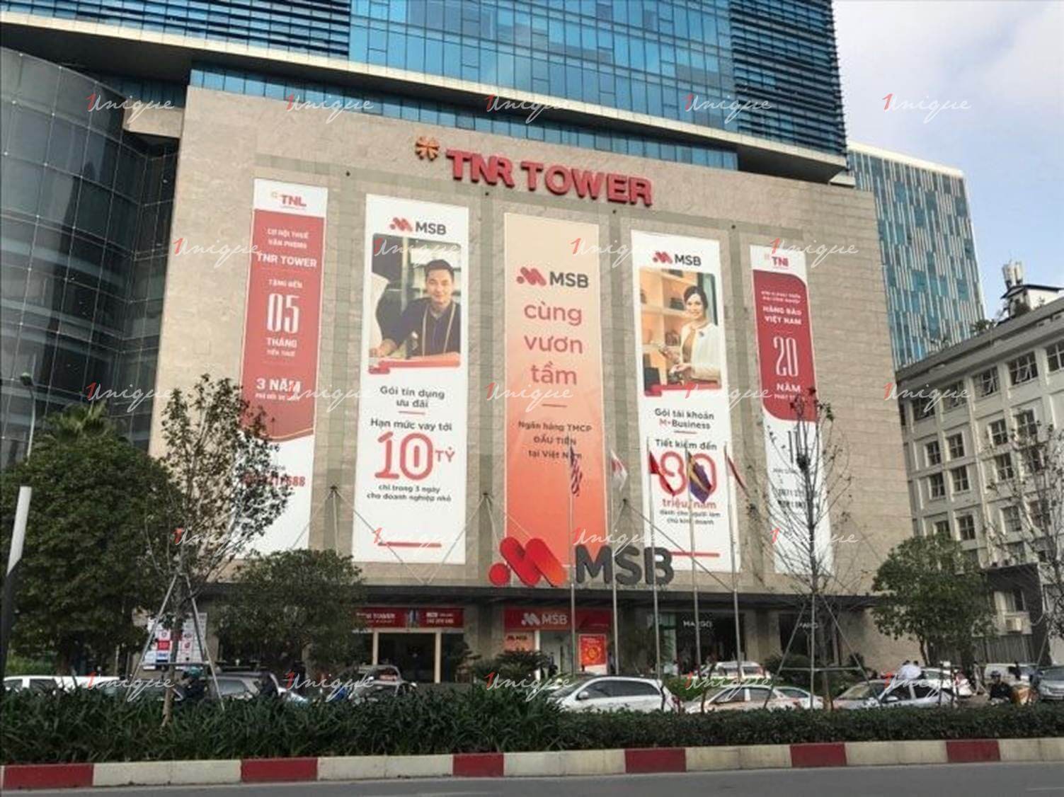 biển hiệu tòa nhà